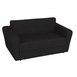 Sofá cama Birman 2 cuerpos 1 plaza negro