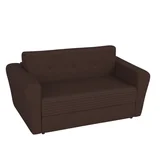 Sofá cama Birman 2 cuerpos 1 plaza chocolate