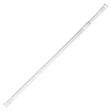 Barral de baño extensible 110 cm a 200 cm blanco
