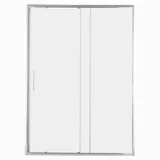 Mampara al piso ajustable  6 mm 135-150 x 185