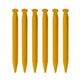 Set de 6 estacas de plástico 22 cm