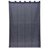 Cortina de tela traslúcida gros de tela azul 140 x 210 cm