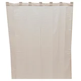 Cortina de tela traslúcida gros de tela crudo 140 x 210 cm
