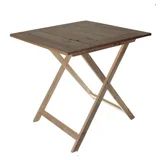 Mesa de exterior pino 75 x 75 cm