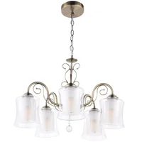 Lámpara de techo colgante Vila 5 luces E27