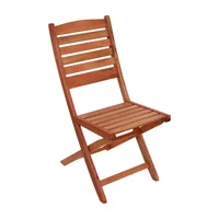Silla de exterior plegable Asia madera