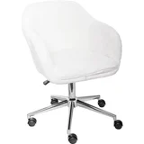 Silla de escritorio Copito blanco