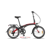 Bicicleta Folding Smart rodado 20 rojo