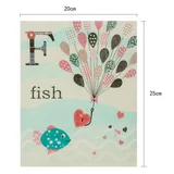 Cuadro peces y globos