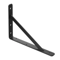 Soporte con travesaño reforzado 30 x 45 cm negro