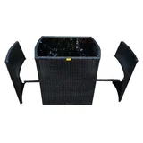 Juego de exterior Onix negro