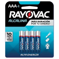 Pack x 4 pilas alkalinas AAA