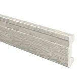 Zócalo Line EPS  acabado madera gris claro 250 cm