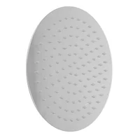 Cabezal de ducha circular 20 cm de acero inoxidable sin brazo