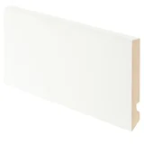Zócalo recto blanco 12x97 mm