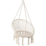 Silla colgante macrame natural