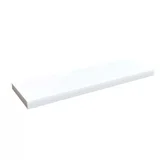 Estante flotante blanco 80 x 25 x 4 cm