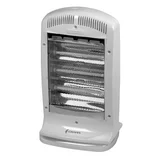Estufa electrica infrarroja 1400 w blanca