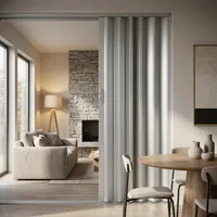 Puerta de interior plegable 6 mm fresno 70 x 200 cm