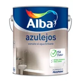 Pintura látex de interior blanco brillante para azulejos 0.9 L