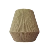 Lámpara de techo colgante diamante yute 1 luz E27