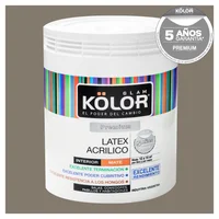 Pintura látex interior mate premium barbados 4 L