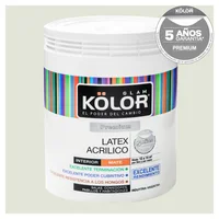Pintura látex interior mate premium karnal 4 L