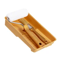 Kit Gold mini rodillo + mini bandeja + pincel