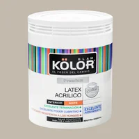 Pintura látex interior mate premium brummana 20 L