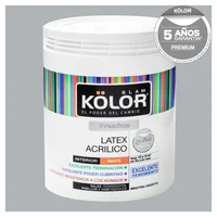 Pintura látex interior mate premium kiribati 1 L