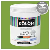 Pintura látex interior mate premium kodiak 1 L