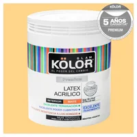 Pintura látex interior mate premium salerno 4 L