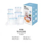 Set de 6 contenedores hermeticos