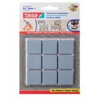 Protector deslizante 30 x 30 cuadrados x 9 u