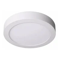 Panel LED redondo blanco 12 W luz calida