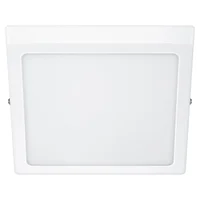 Panel LED cuadrado 12 w luz cálida blanco