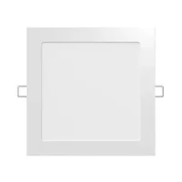 Spot de embutir LED cuadrado blanco 18 W luz fría