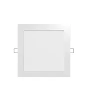 Spot de embutir LED cuadrado blanco 24 W luz cálida