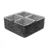 Set de 5 Canastos gris