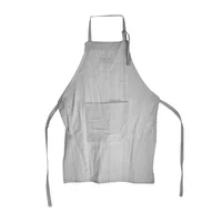 Delantal Tusor Style de algodón gris