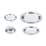 Juego de vajilla 30 piezas porcelana Flores