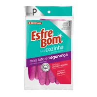 Guantes de cocina de plástico talle P