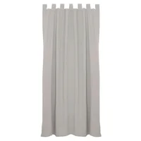 Cortina de tela Ambiente Tusor gris 145 x 210 cm