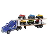 Camion transportador con autitos