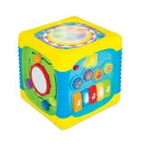 Cubo interactivo con luces y sonido
