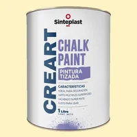 Pintura tizada Chalk crema 1 L