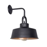 Aplique para pared chapa 33 cm con herradura y barral
