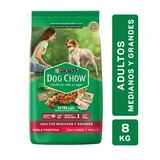 Alimento seco para perro sabor a carne y pollo 8 kg