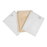 Protector para cortina de baño 180 x 180 cm blanco