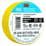 Cinta aisladora Temflex 165 19 mm x 9 m amarilla